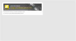 Desktop Screenshot of gallery-upload.nikoninstruments.com